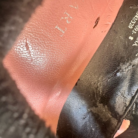 Colin Stuart Black Heels with Chunky Heel and Rounded Toe - Picture 8 of 9